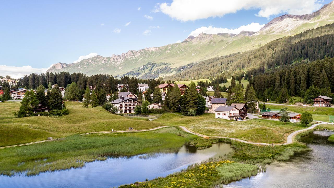 Hotel Waldhaus Am See Valbella Bagian luar foto