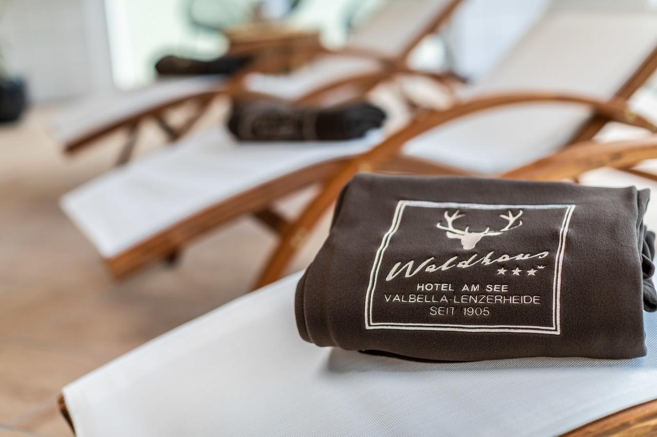 Hotel Waldhaus Am See Valbella Bagian luar foto