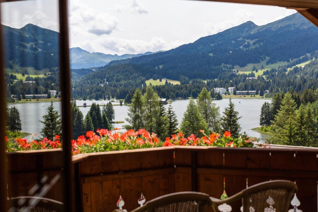 Hotel Waldhaus Am See Valbella Bagian luar foto
