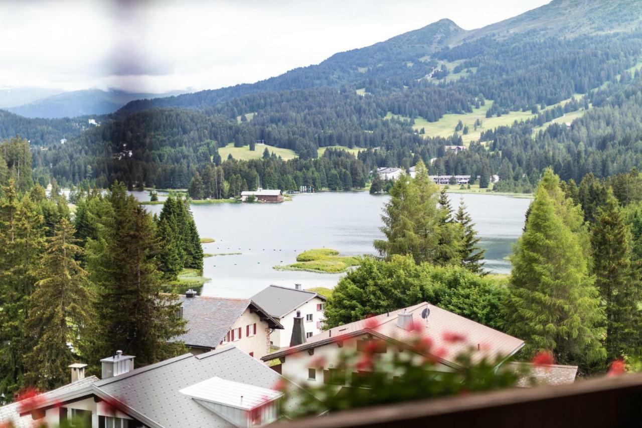 Hotel Waldhaus Am See Valbella Bagian luar foto